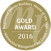 Registered Master Builders House of the Year Gold Award 2016, Manawatu/Wanganui/East Coast